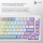 Ajazz AK820 MAX Magnetic switches Purple White RGB - 1536366 - zdjęcie 11